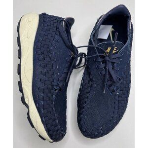 Nike Air Footscape Woven Raw Denim Obsidian HF1759-400 Women's Size 10